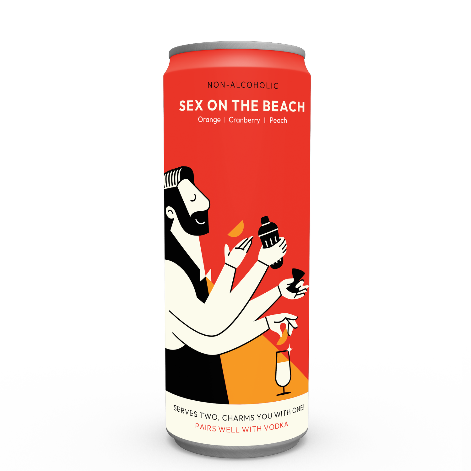 TopCan Sex On the Beach Mixer - YOUR CAN IS YOUR GLASS - 4 CAN PACK