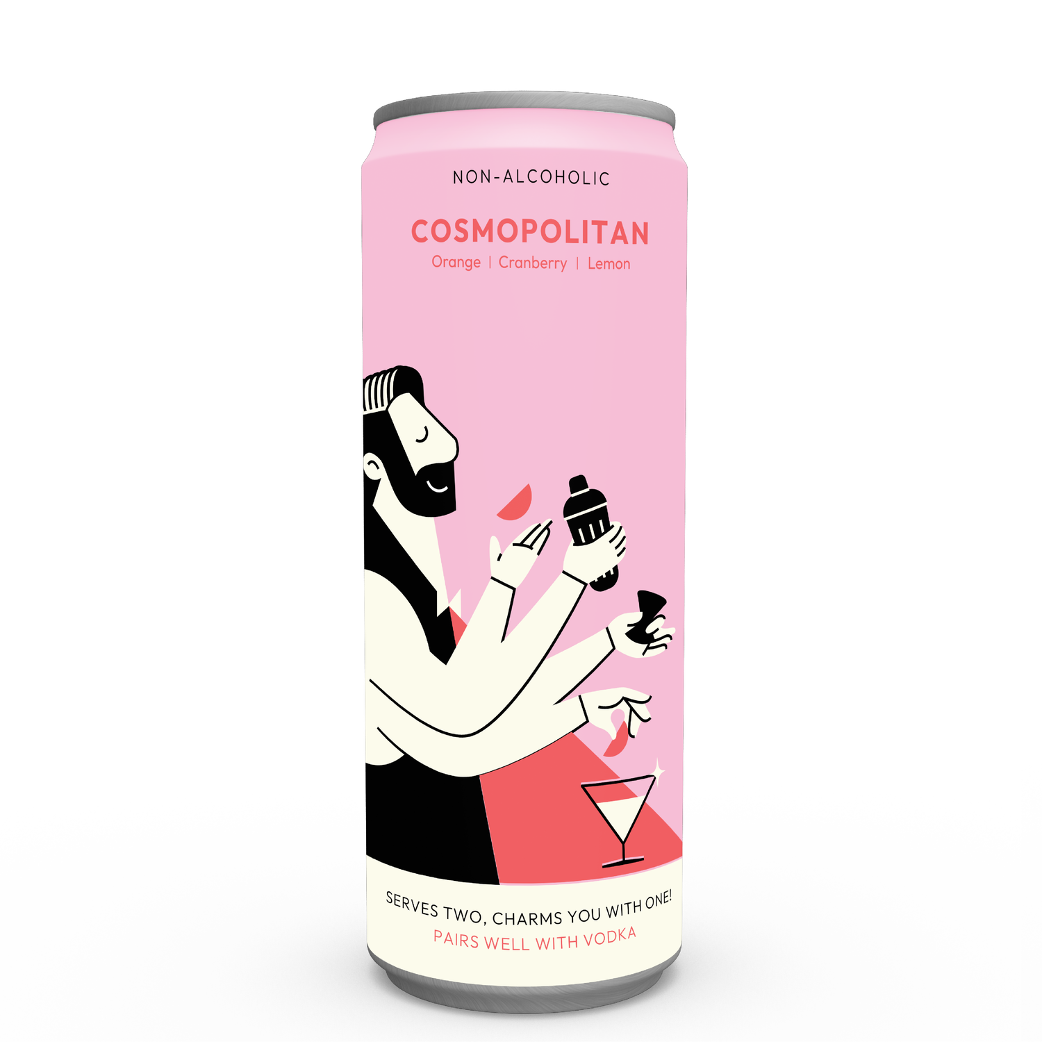 TopCan Cosmopolitan Mixer - Turn your can into a Glass